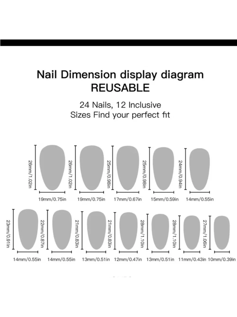 Gold Metallic Stiletto Press-On Nails with Floral Accents -new in box - Picture 5 of 6